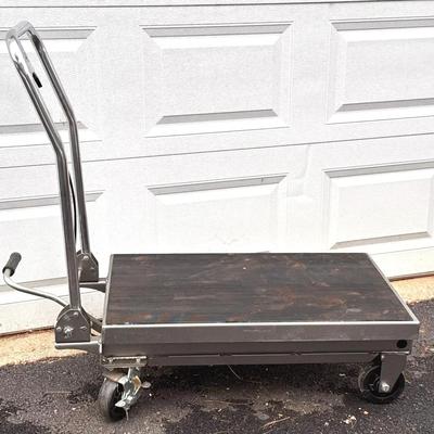 Hydraulic Table Cart - 1,000 Lb Lift