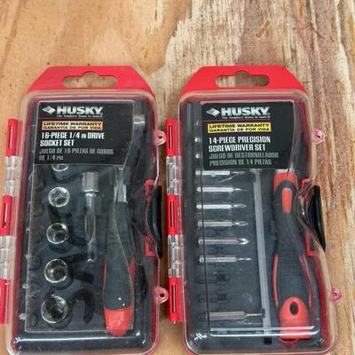 Husky Drill Socket & Screwdriver Set