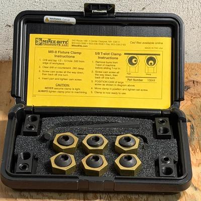 Mitee-Bite T-Slot Kit, 5/8" T-slot kit inch, Part Number 10644