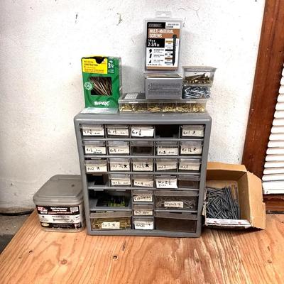 Hardware Caddy With Extra Hardware