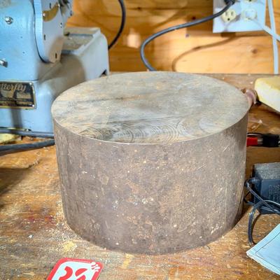 MASSIVE 100lb+ Steel Cylinder