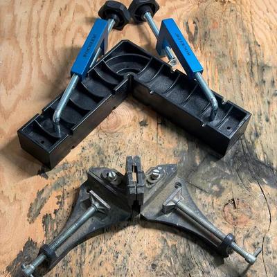 Rockler Clamp-It Assembly Squares with clamps & Craftsman Corner Clamp