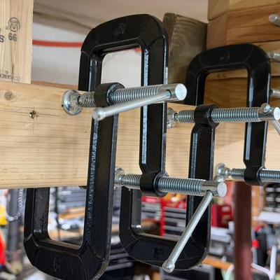 (4) 5” Clamps