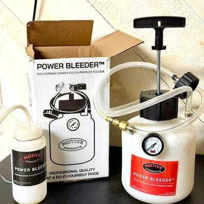 Motive Power Bleeder Hydraulic Brake & Clutch Pressure Bleeder