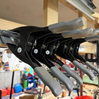 (6) Spring Clamps