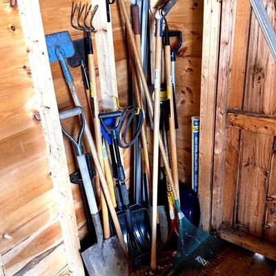 Mix Of Lawn Tools