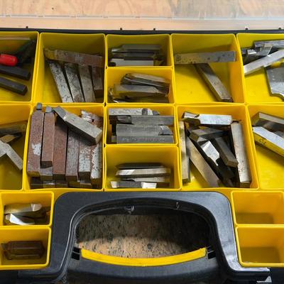 high-speed steel (HSS) lathe tool bits & Organizer