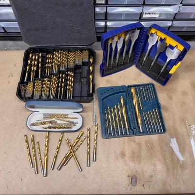 (4) Sets Of Drill Bits