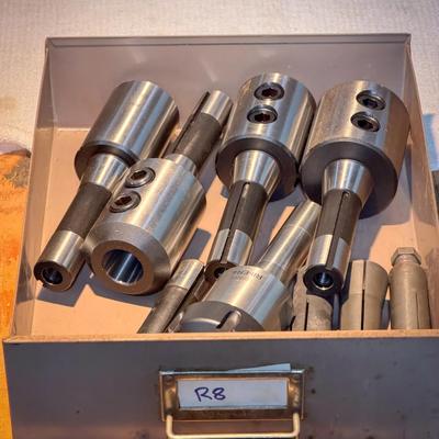 Machine Shop Tool Drawer Labeled "R8"