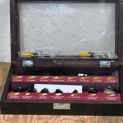Warrior Woodworking Router Bit Set With Box 