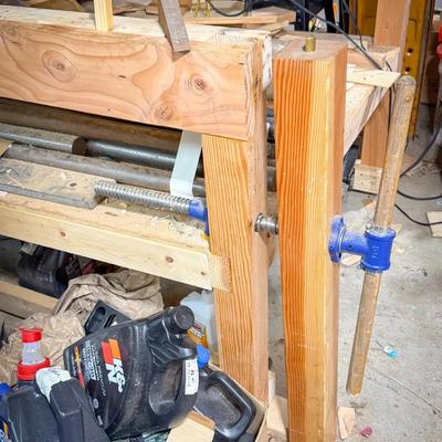 Large Yost Carpenters Bench Vise