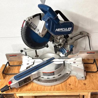 Hercules 12” Double-Bevel Sliding Compound Miter Saw