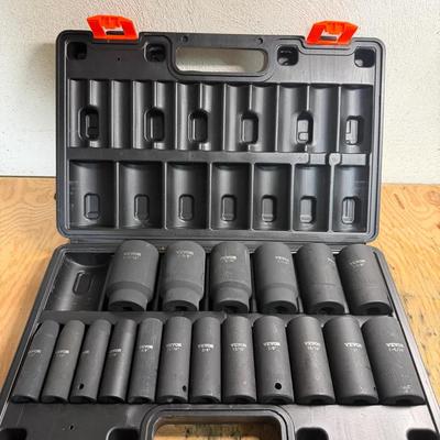 VEVOR 1/2" Drive Impact Socket Set