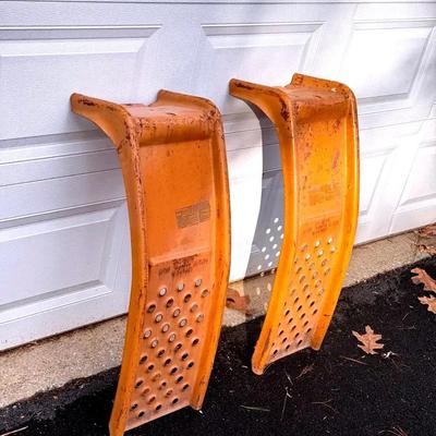 Pair Of Metal Car Ramps