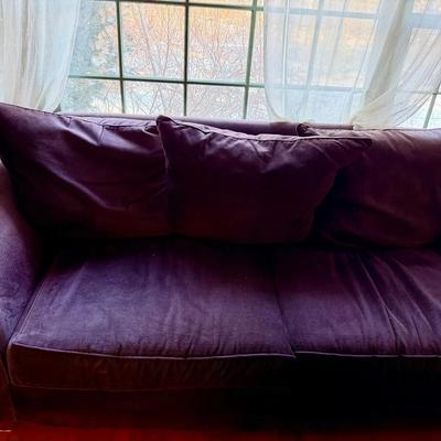 Town & Country Purple Couch
