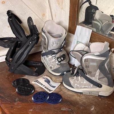 Burton Snowboard Boots And Bindings 