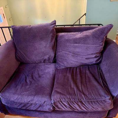 Town & Country Purple Loveseat