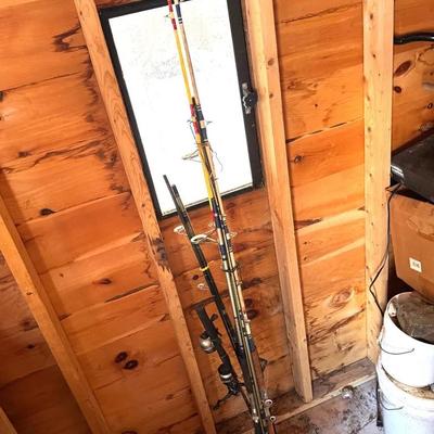 Bundle Of Fishing Poles 