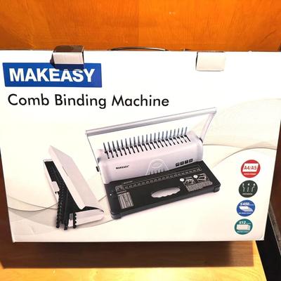 Comb Binding Machine By MakeEasy