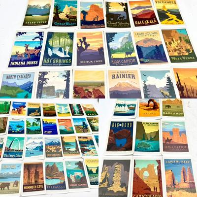 National Parks & More Sticker Collection 