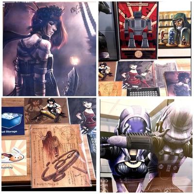 (12) Gamer Art Pieces 