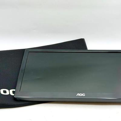 AOC E1659FWU 15.6-inch portable USB-powered monitor