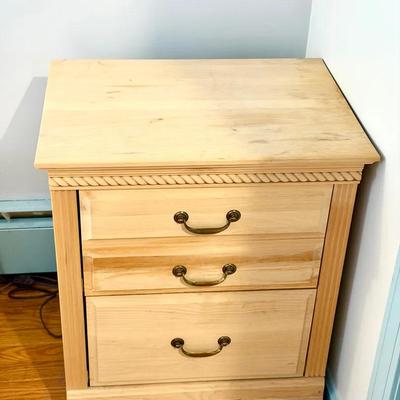 Wooden Nightstand 