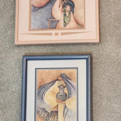 G.E. Mullan- Pottery Ladies