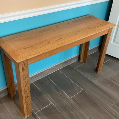 Solid Wood Console Table 