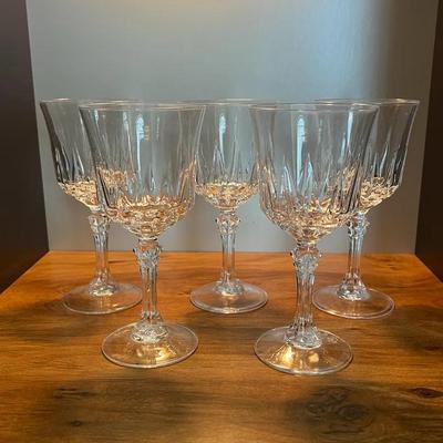 Crystal Stemware Set Of 5