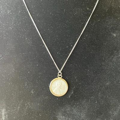 1943 Steel Penny Necklace