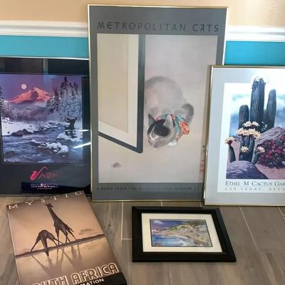 Lot Of Framed Pictures / Decor 