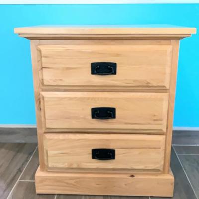 Heavy Nightstand / Dresser  With Three Drawers 