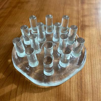 Glasdesign George Shutte Glass Tea Light Warming Base