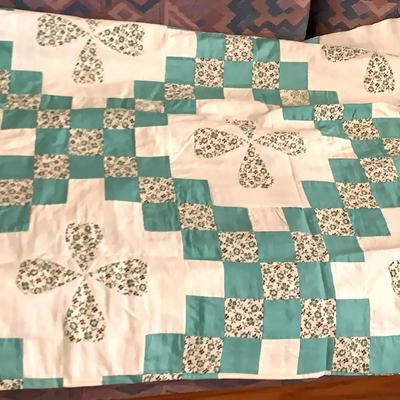 Half Finished Handmade Quilt