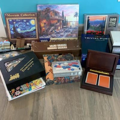 Lot Of Puzzles, Games , And Coloring Books 