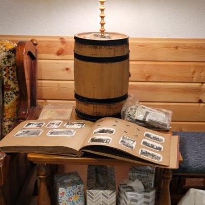 Sale Photo Thumbnail #113: Barrel Lamp