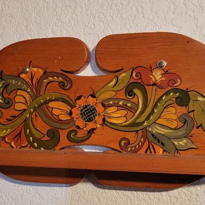 Sale Photo Thumbnail #227: Hand painted shelf