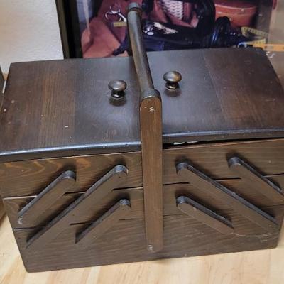 Sale Photo Thumbnail #154: Sewing Box