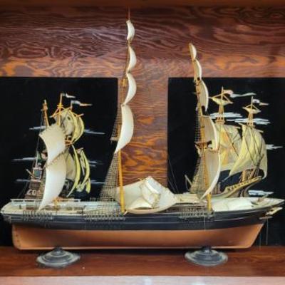 Sale Photo Thumbnail #135: Ship Models and velvet ship photos