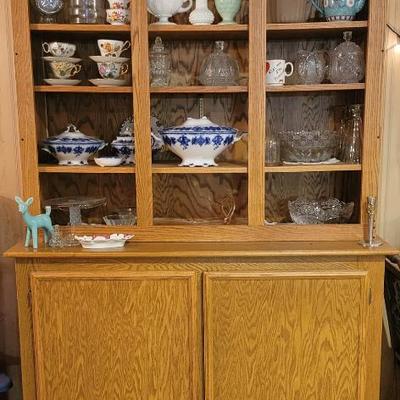 Sale Photo Thumbnail #82: Hutch full of goodies 