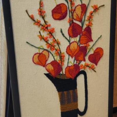 Sale Photo Thumbnail #167: More Crewel Embroidery 