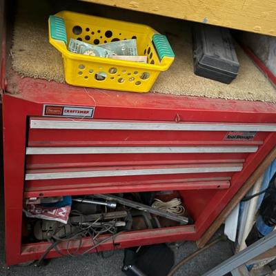 Sale Photo Thumbnail #136: Cabinet with tools