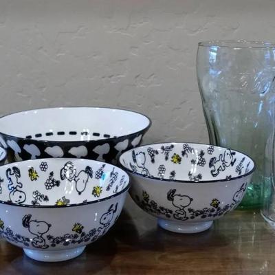 Coca-Cola & Peanuts Collectible Dishes