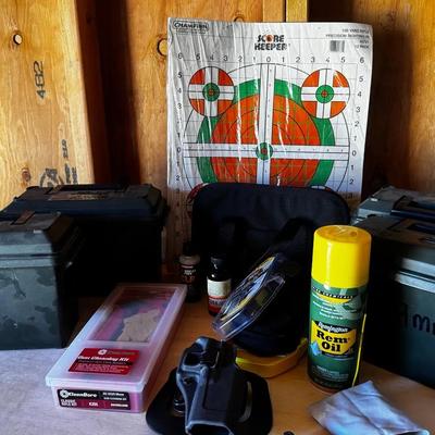 Target Practice, Cleaning, and Storage