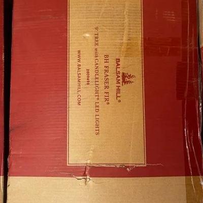 Another 9ft Balsam Hill Christmas Tree with Candlelight LEDs