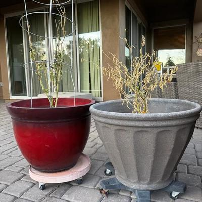 Two Large Planters 