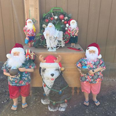 Beachy Santas