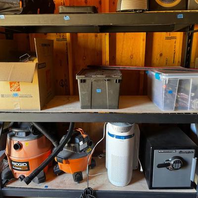 Heavy Duty Black Metal Storage Shelf