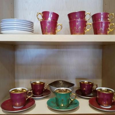 Winterling Bavaria Germany China Teacups